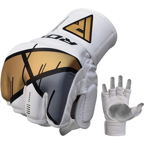 RDX T7 EGO MMA GRAPPLING GLOVES(Golden)-1